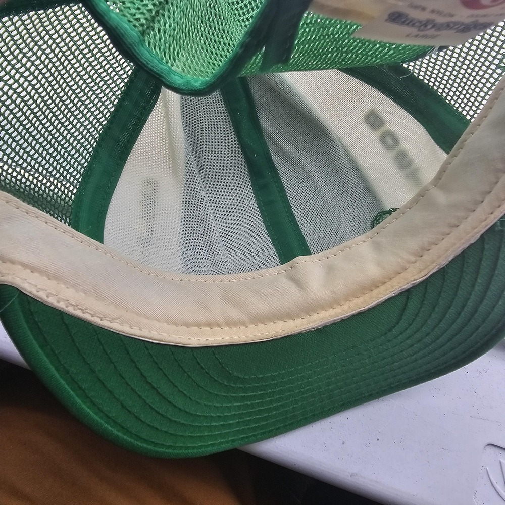 Vintage Boston Celtics Hat Cap Snap Back Large Green NBA Mesh Basketball AJD - Picture 11 of 11